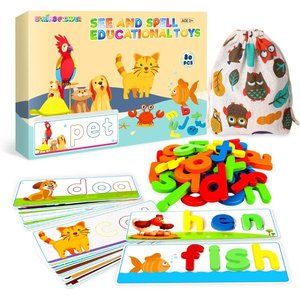 Kids See & Spell Matching Letter Toy